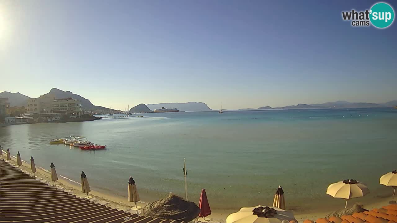 Webcam Terza Spiaggia Golfo Aranci – Vista mare in diretta