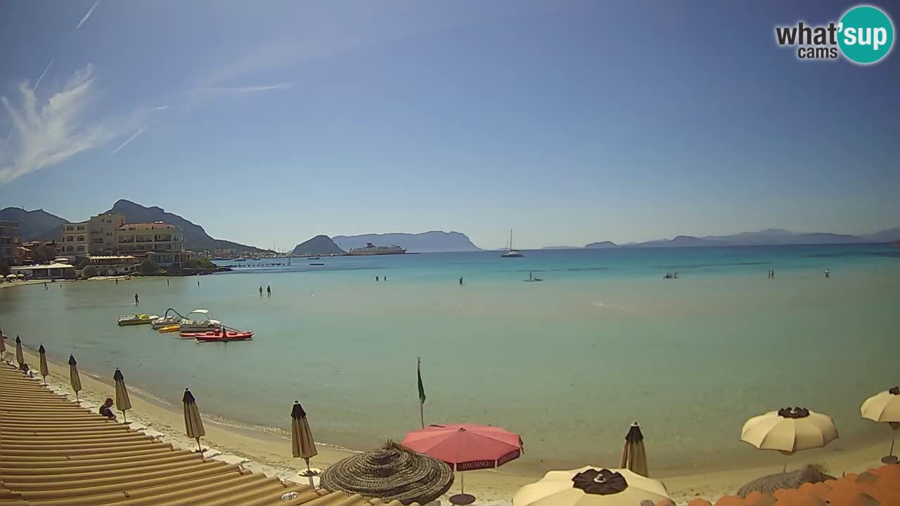 Webcam Terza Spiaggia Golfo Aranci – Vista mare in diretta