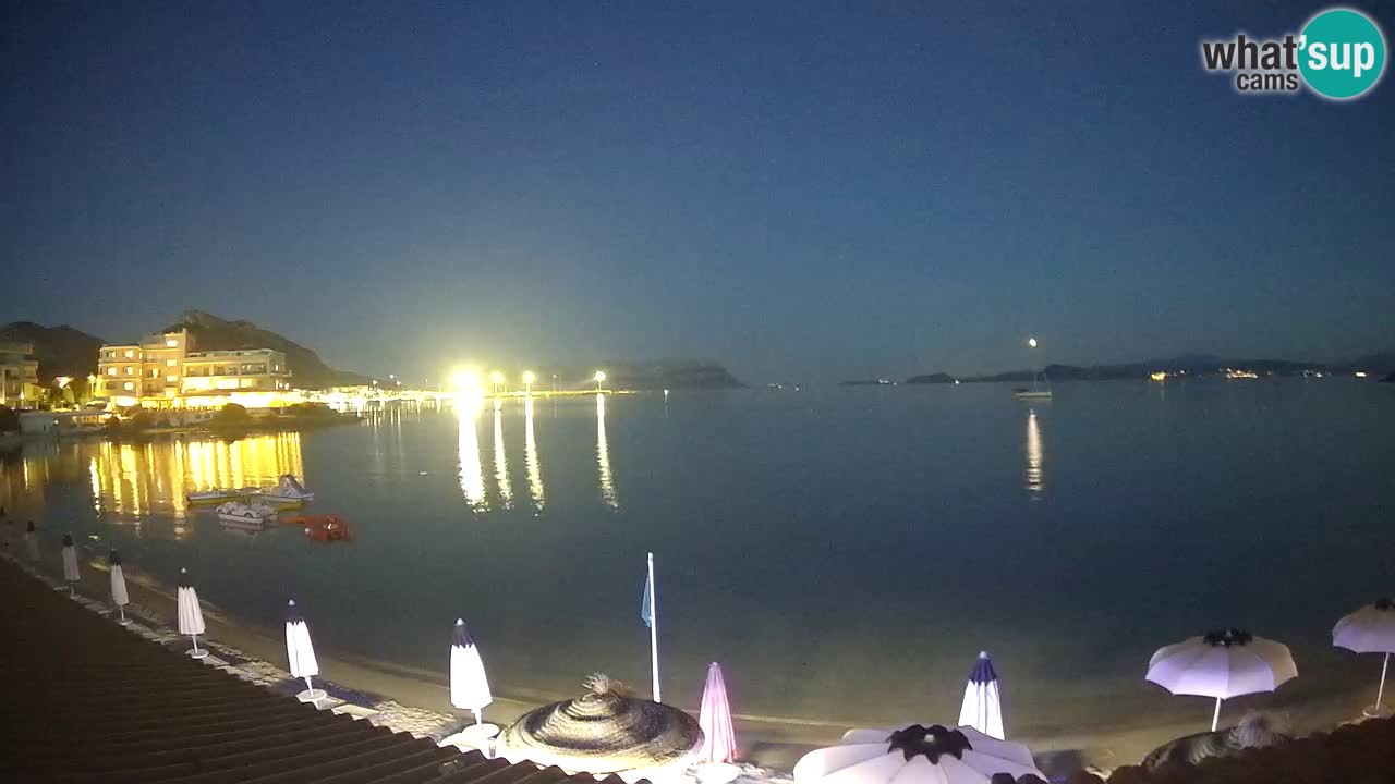 Webcam Terza Spiaggia Golfo Aranci – Liveblick auf den Strand