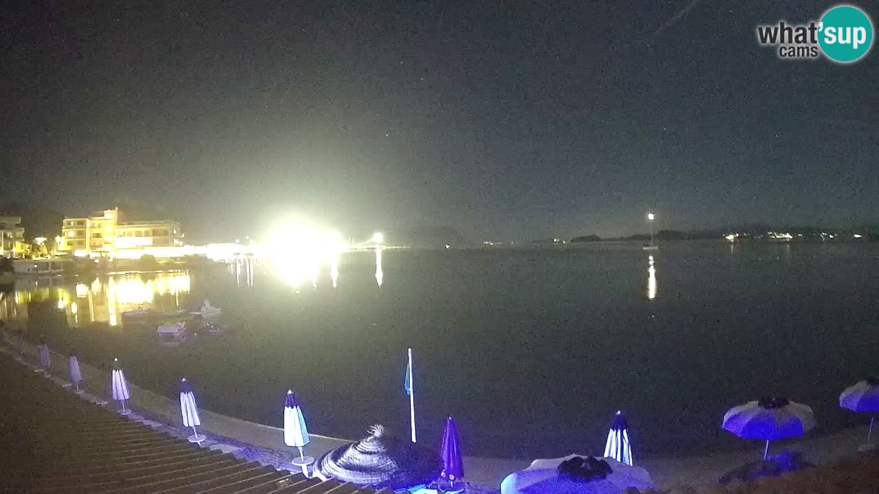 Webcam Terza Spiaggia Golfo Aranci – Liveblick auf den Strand