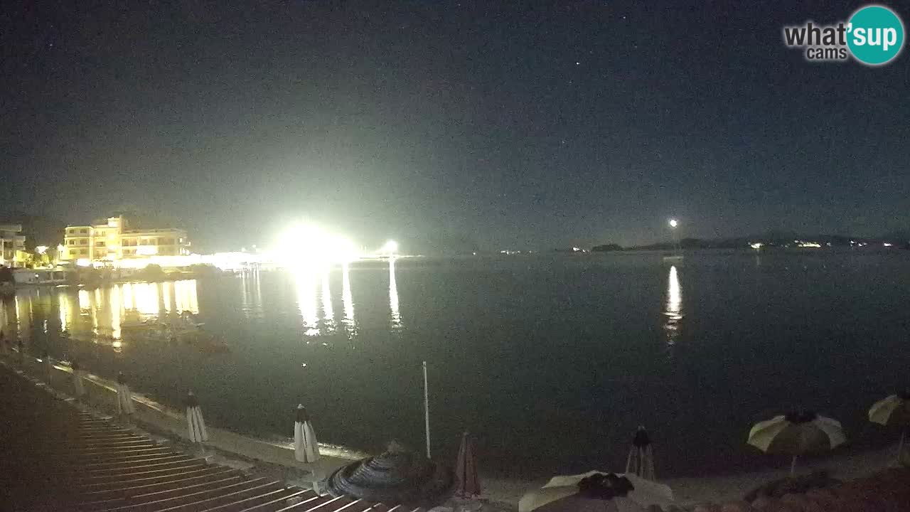 Webcam Terza Spiaggia Golfo Aranci – Vista en directo de la playa