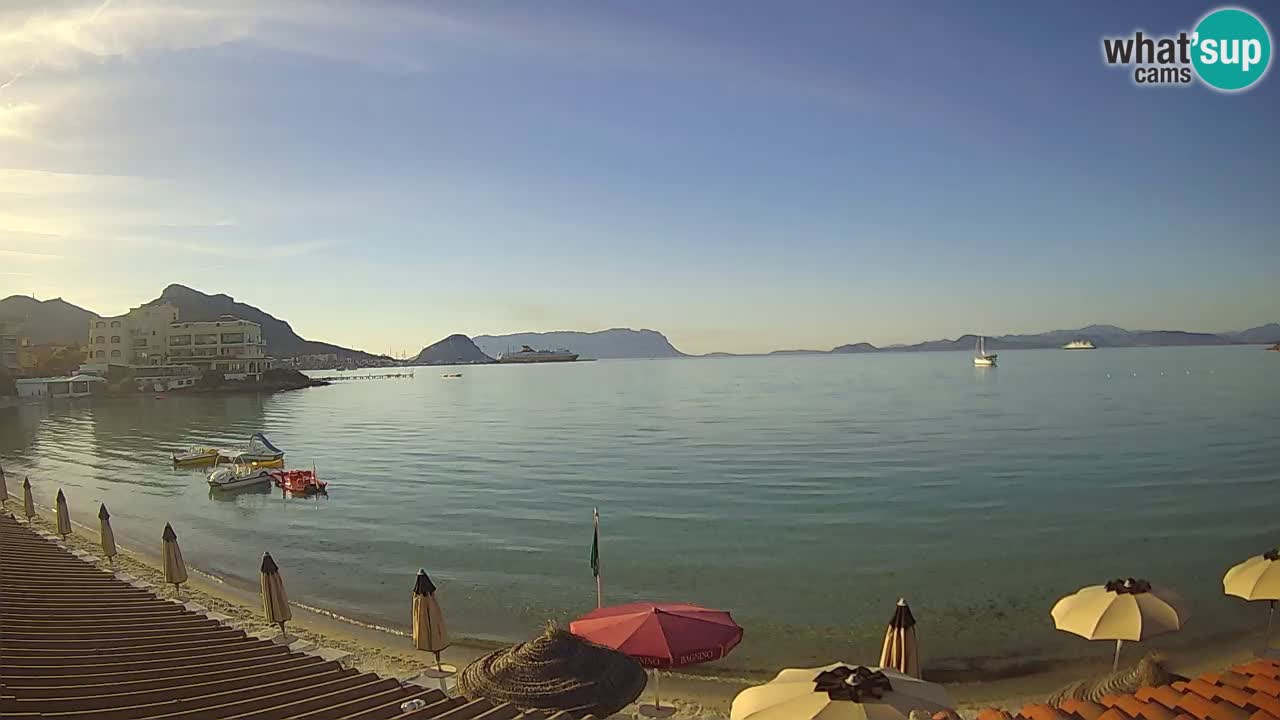 Webcam Terza Spiaggia Golfo Aranci – Vista mare in diretta