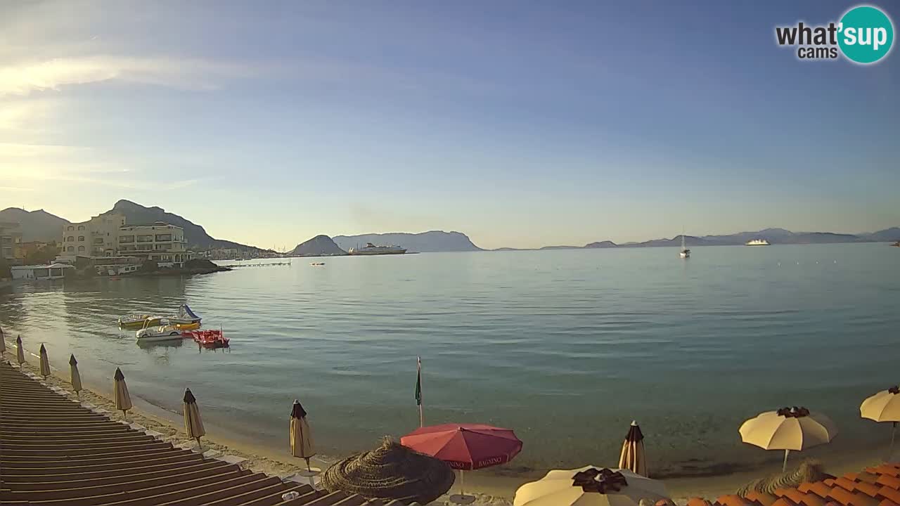 Webcam Terza Spiaggia Golfo Aranci – Vista mare in diretta