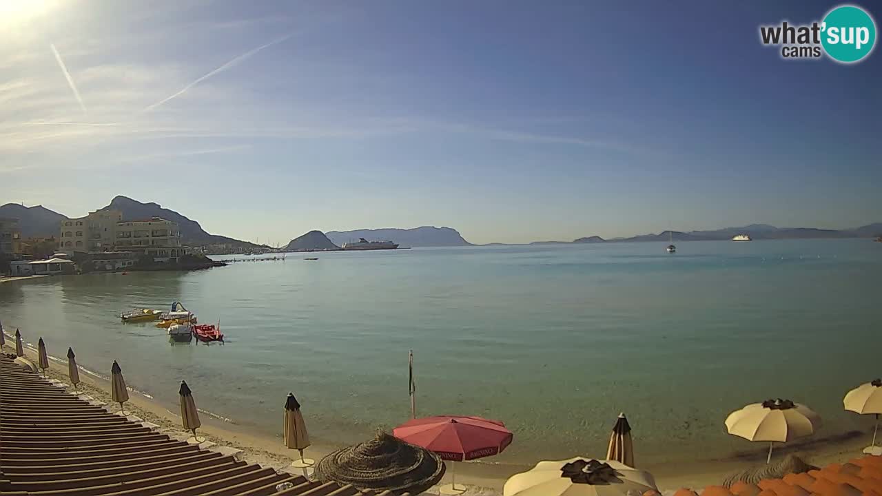Webcam Terza Spiaggia Golfo Aranci – Vista mare in diretta