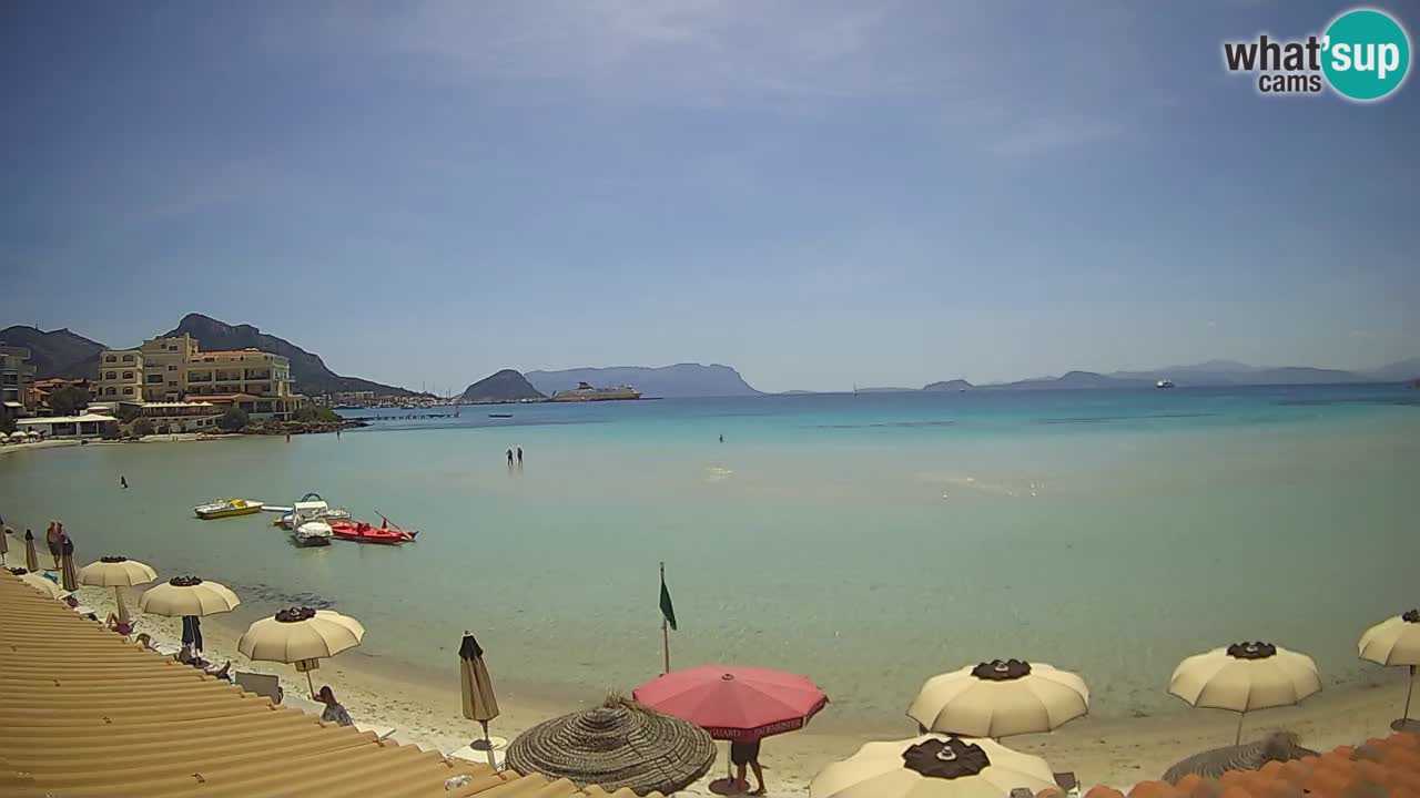Webcam Terza Spiaggia Golfo Aranci – Vista en directo de la playa
