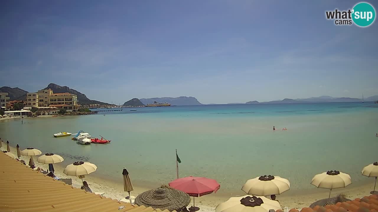 Webcam Terza Spiaggia Golfo Aranci – Vista mare in diretta