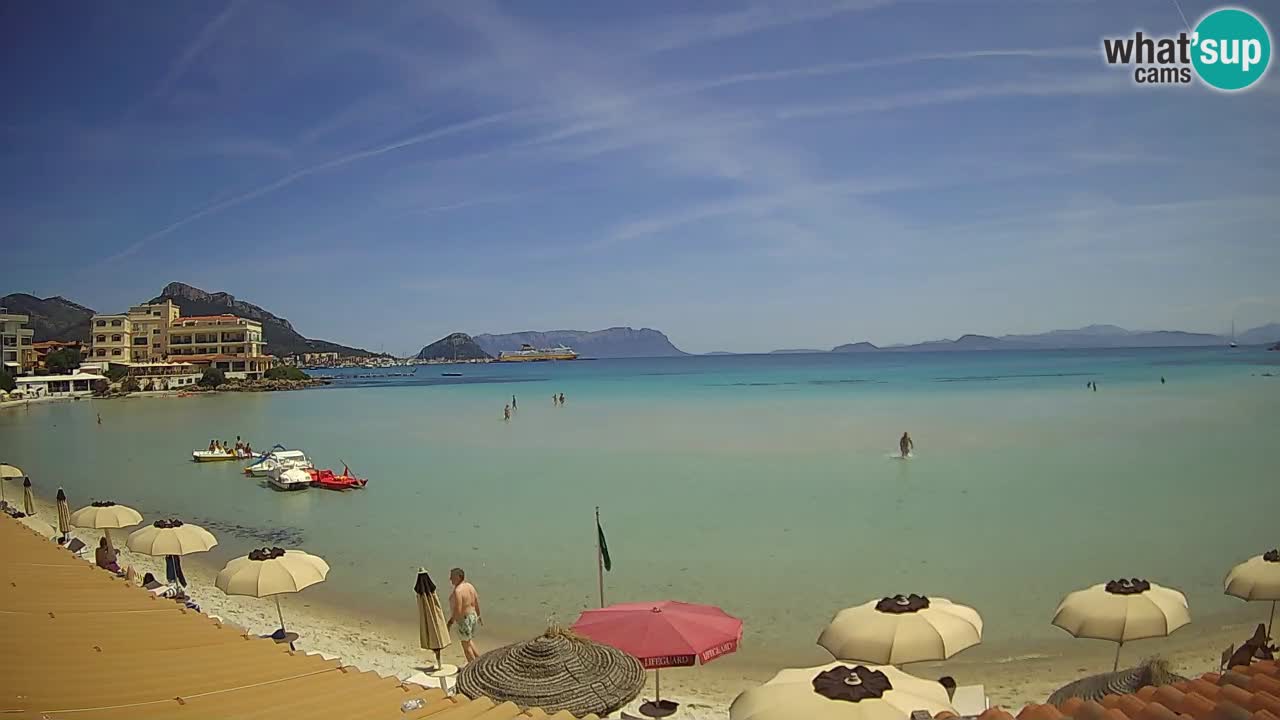 Webcam Terza Spiaggia Golfo Aranci – Vista en directo de la playa