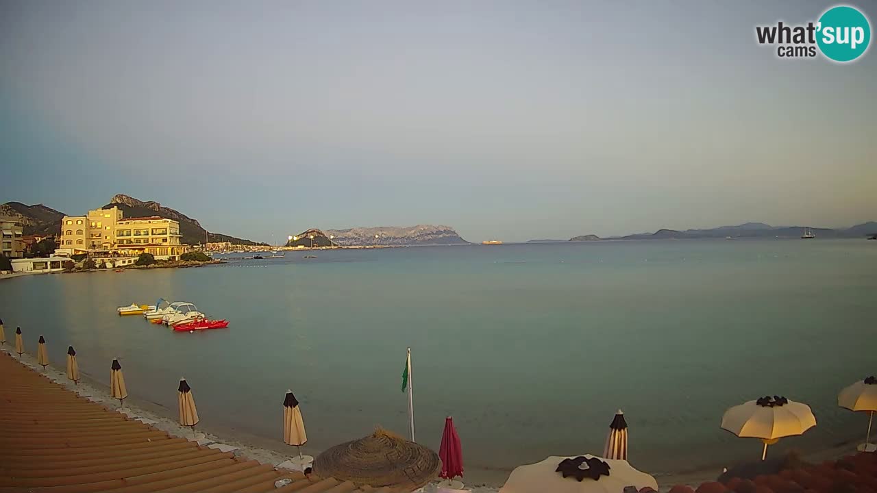 Webcam Terza Spiaggia Golfo Aranci – Vista en directo de la playa