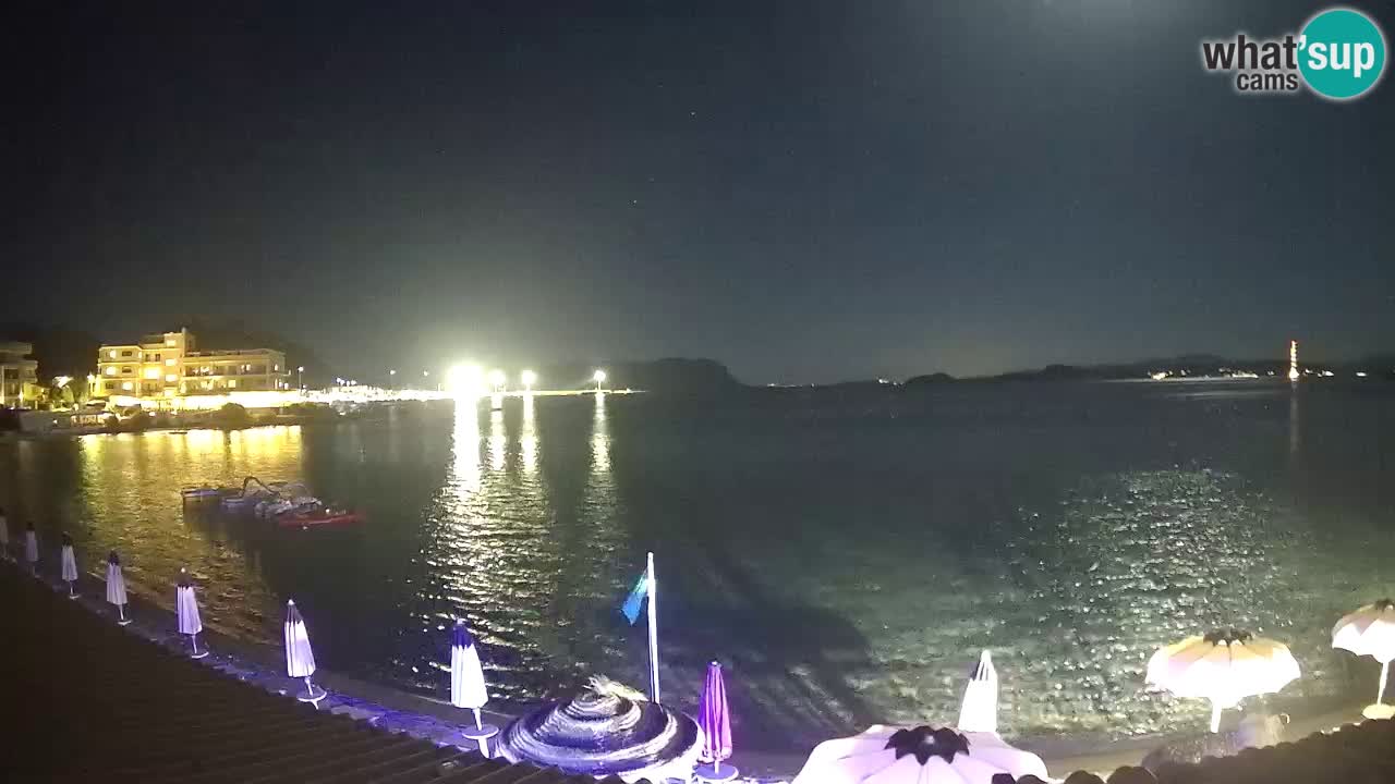Webcam Terza Spiaggia Golfo Aranci – Vue en direct de la plage