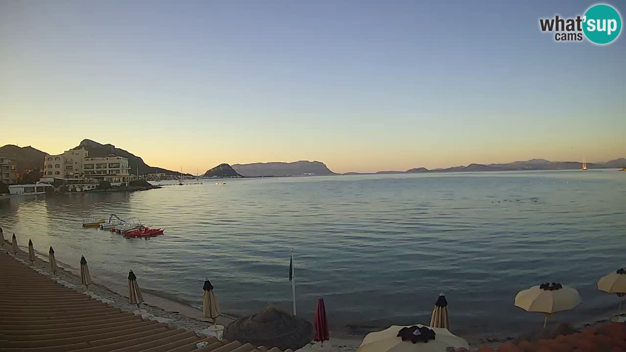 Webcam Terza Spiaggia Golfo Aranci – Vista en directo de la playa