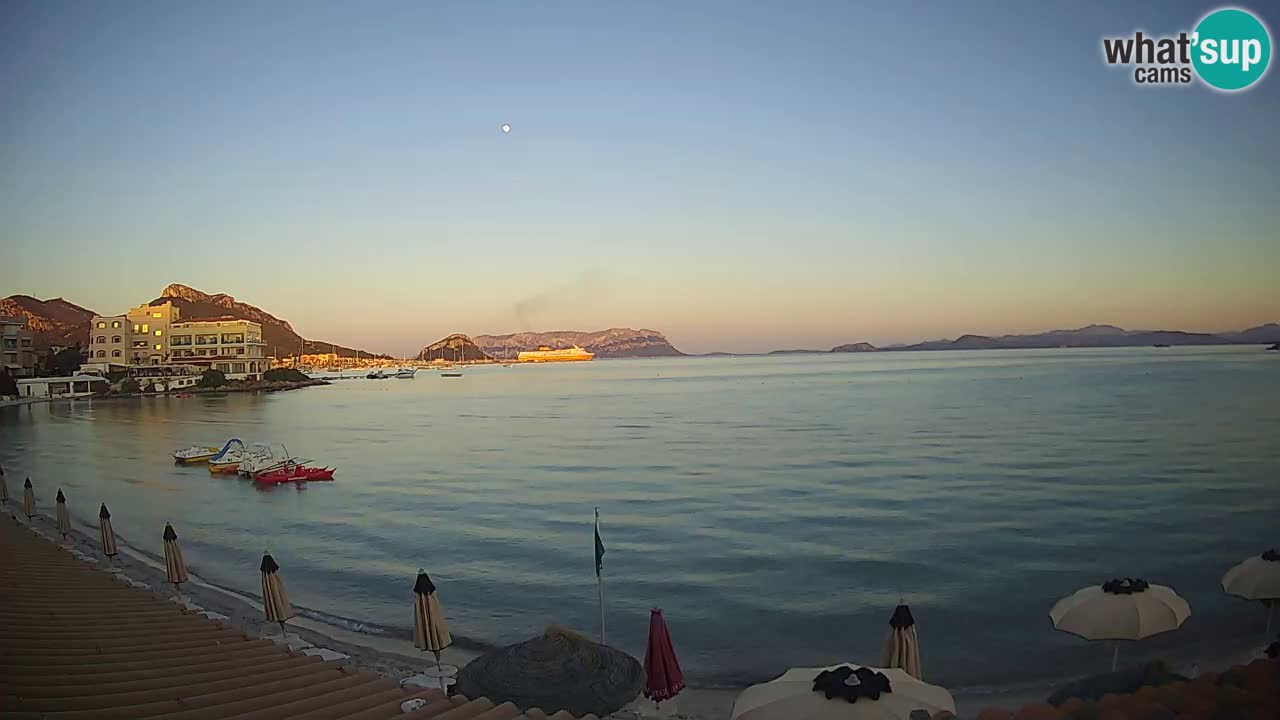 Webcam Terza Spiaggia Golfo Aranci – Vista en directo de la playa