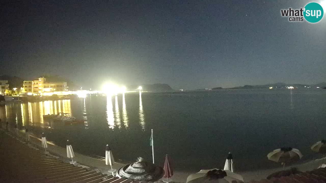 Webcam Terza Spiaggia Golfo Aranci – Liveblick auf den Strand