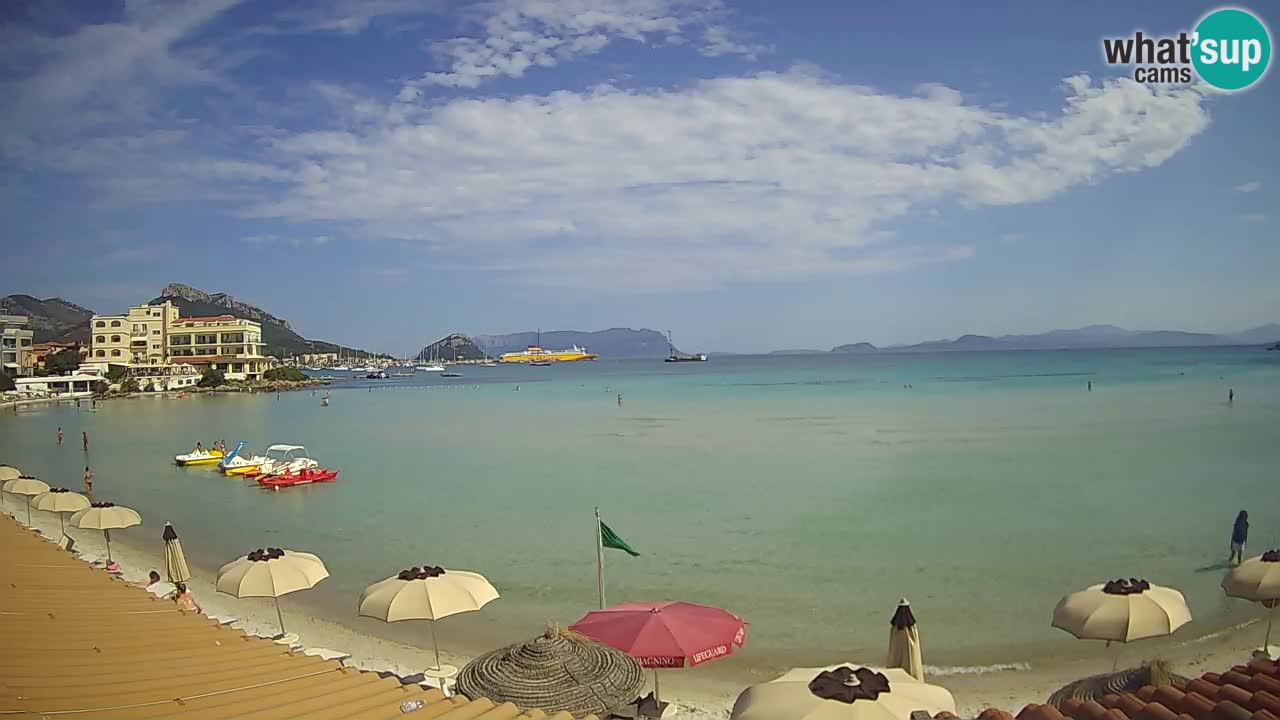 Webcam Terza Spiaggia Golfo Aranci – Vista en directo de la playa