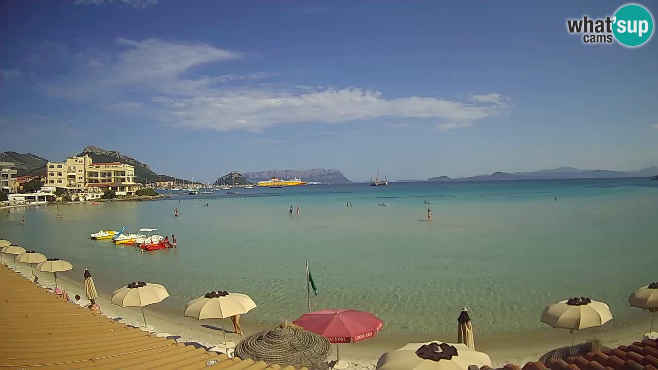 Webcam Terza Spiaggia Golfo Aranci – Vista en directo de la playa