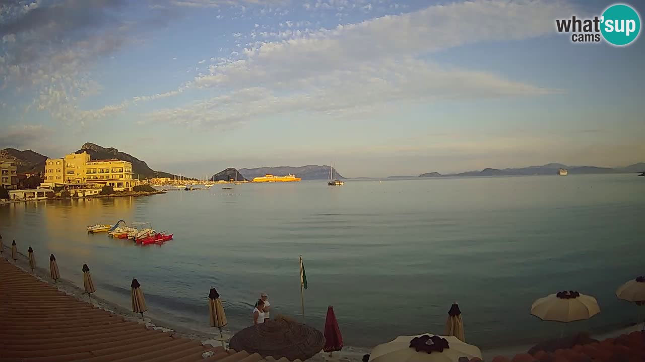 Webcam Terza Spiaggia Golfo Aranci – Liveblick auf den Strand