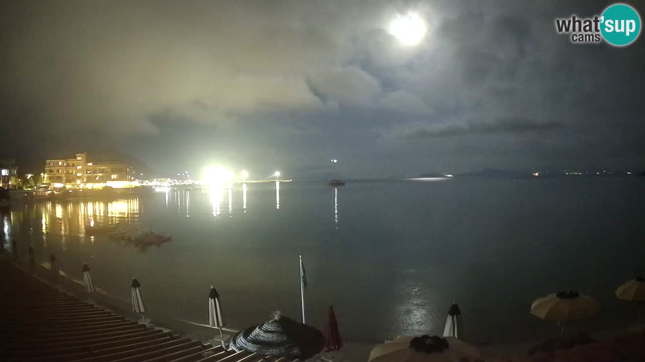 Webcam Terza Spiaggia Golfo Aranci – Vue en direct de la plage