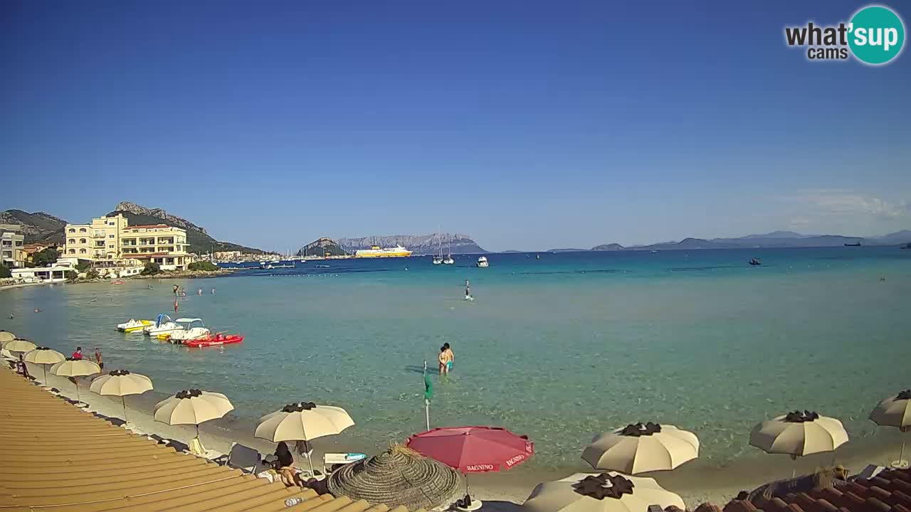 Webcam Terza Spiaggia Golfo Aranci – Vista en directo de la playa