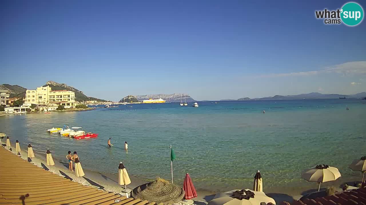 Webcam Terza Spiaggia Golfo Aranci – Vista en directo de la playa