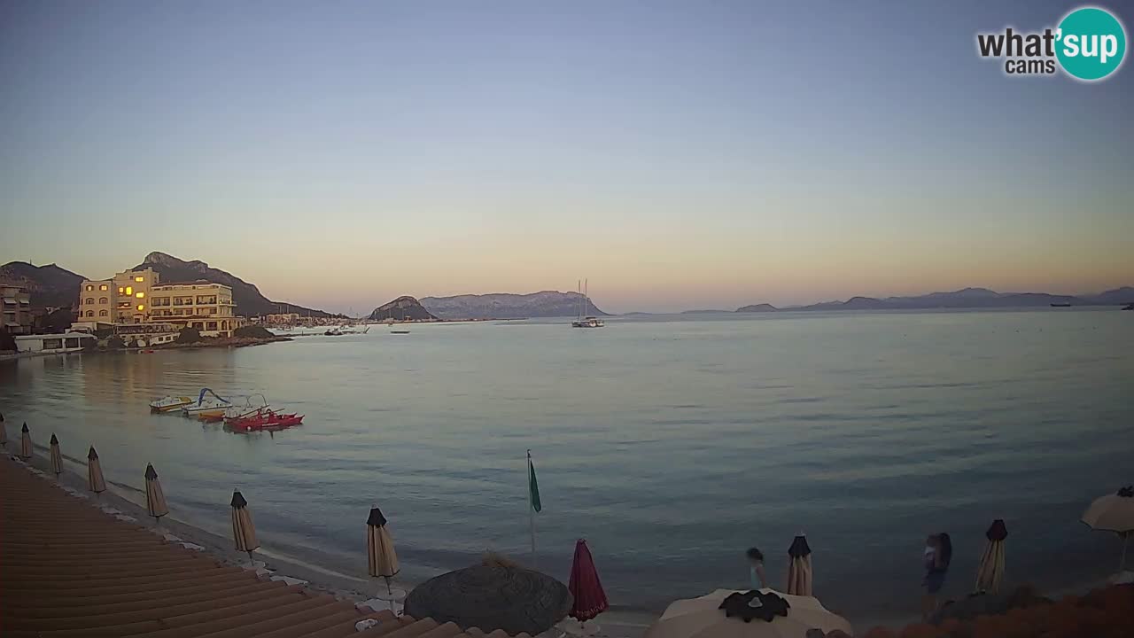 Webcam Terza Spiaggia Golfo Aranci – Liveblick auf den Strand