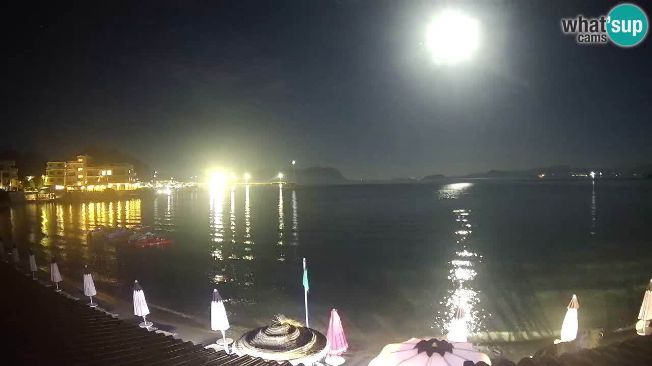 Webcam Terza Spiaggia Golfo Aranci – Liveblick auf den Strand