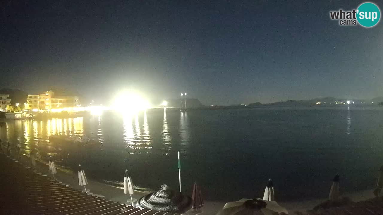 Webcam Terza Spiaggia Golfo Aranci – Vista en directo de la playa