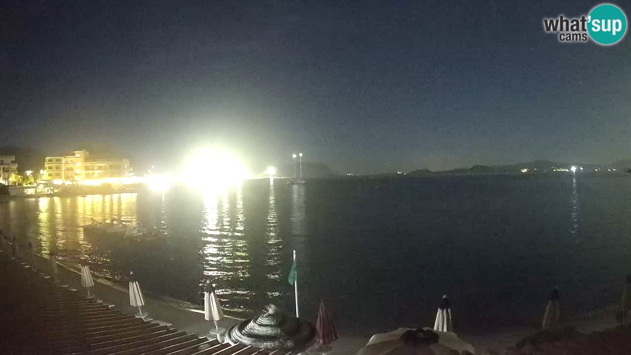 Webcam Terza Spiaggia Golfo Aranci – Vue en direct de la plage