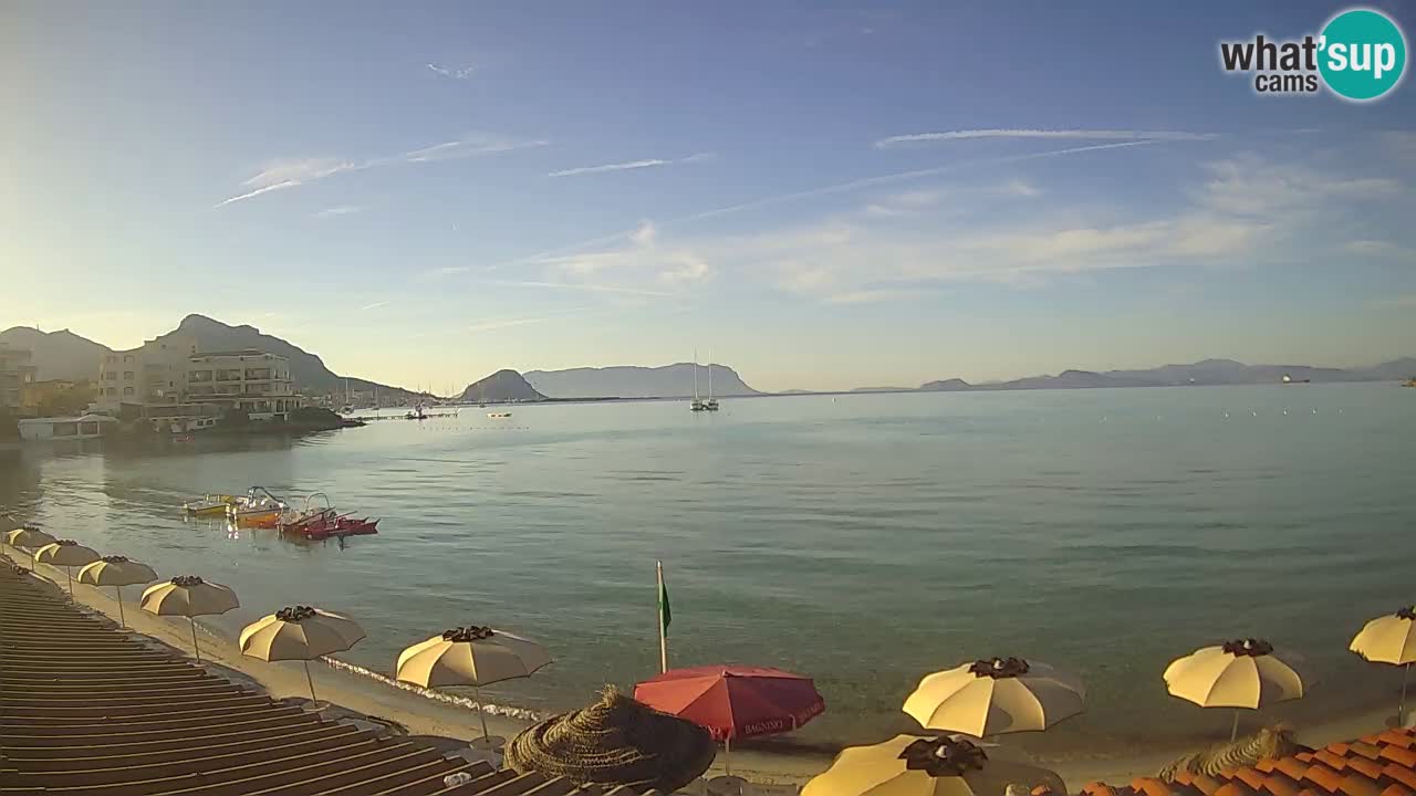 Webcam Terza Spiaggia Golfo Aranci – Liveblick auf den Strand