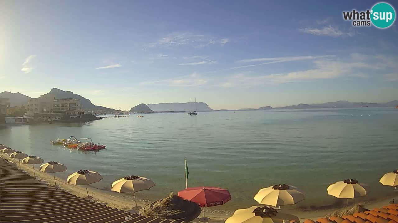 Web kamera Terza Spiaggia Golfo Aranci – Pogled uživo na plažu