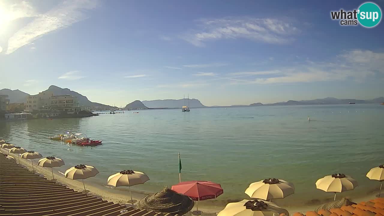 Webcam Terza Spiaggia Golfo Aranci – Vista mare in diretta