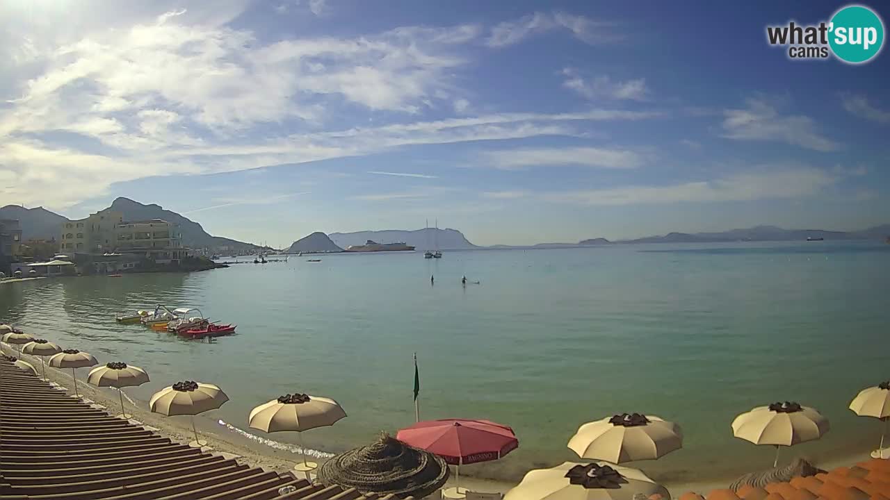 Web kamera Terza Spiaggia Golfo Aranci – Pogled uživo na plažu