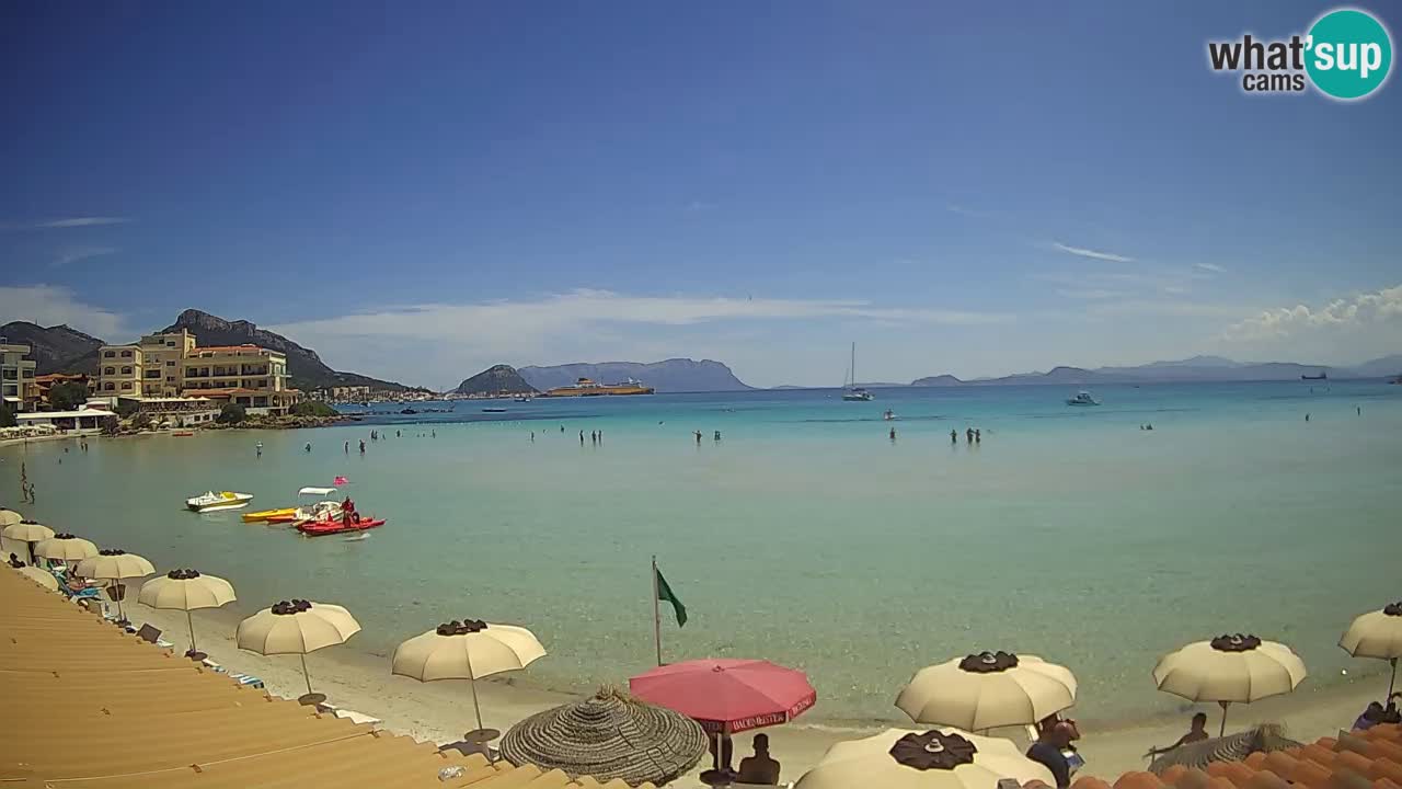 Web kamera Terza Spiaggia Golfo Aranci – Pogled uživo na plažu