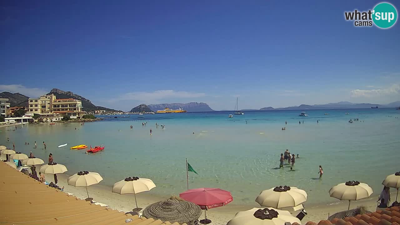 Webcam Terza Spiaggia Golfo Aranci – Vista en directo de la playa