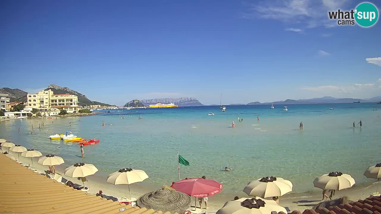 Web kamera Terza Spiaggia Golfo Aranci – Pogled uživo na plažu