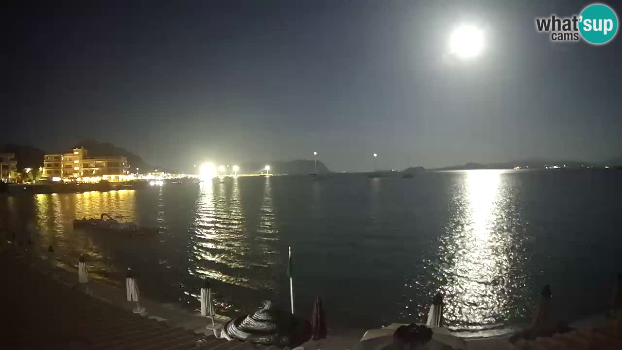 Webcam Terza Spiaggia Golfo Aranci – Vue en direct de la plage
