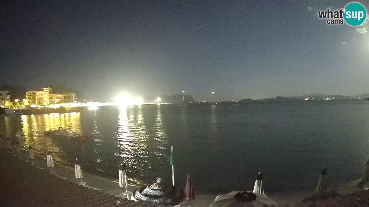 Webcam Terza Spiaggia Golfo Aranci – Liveblick auf den Strand