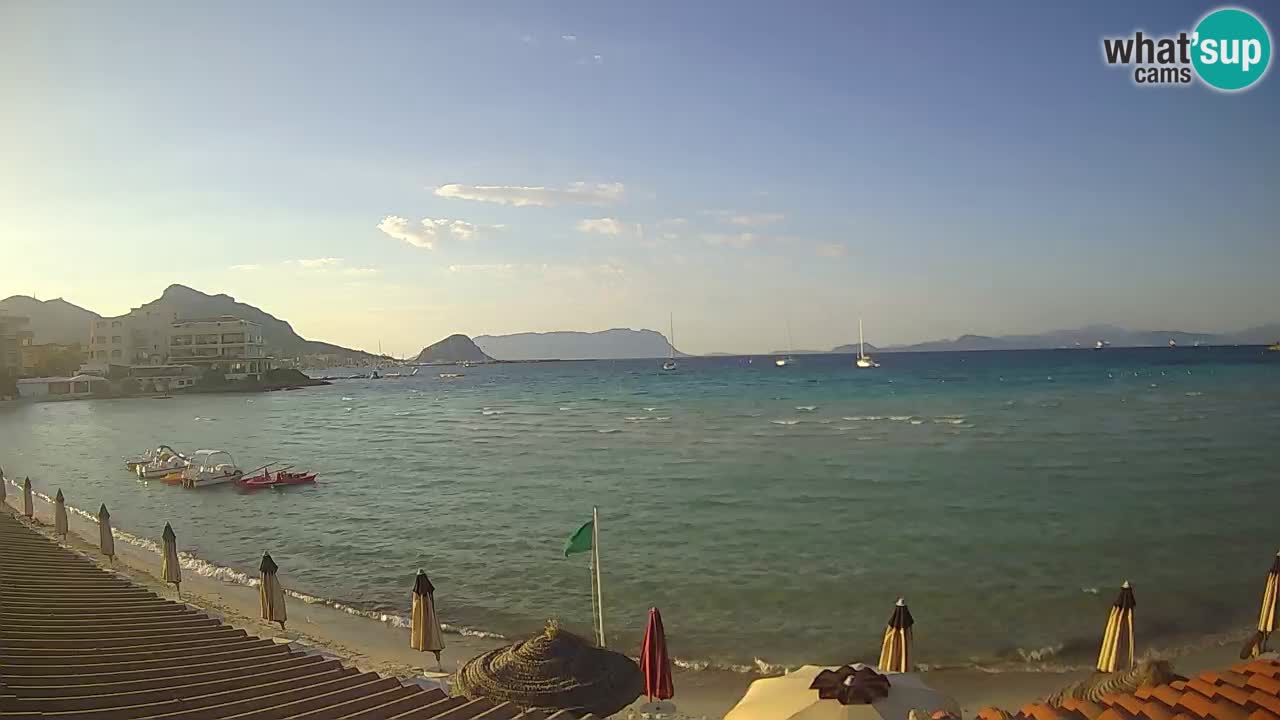 Webcam Terza Spiaggia Golfo Aranci – Liveblick auf den Strand
