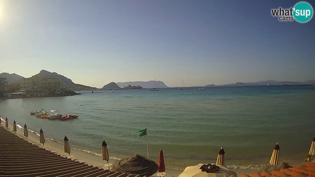 Webcam Terza Spiaggia Golfo Aranci – Liveblick auf den Strand