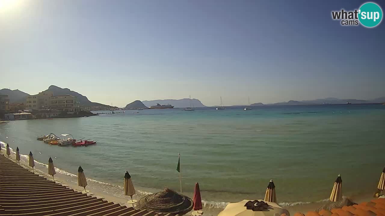 Webcam Terza Spiaggia Golfo Aranci – Vista en directo de la playa