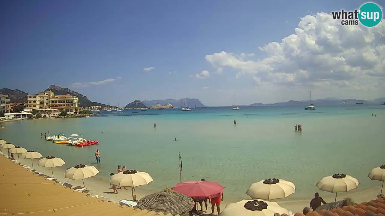 Webcam Terza Spiaggia Golfo Aranci – Liveblick auf den Strand