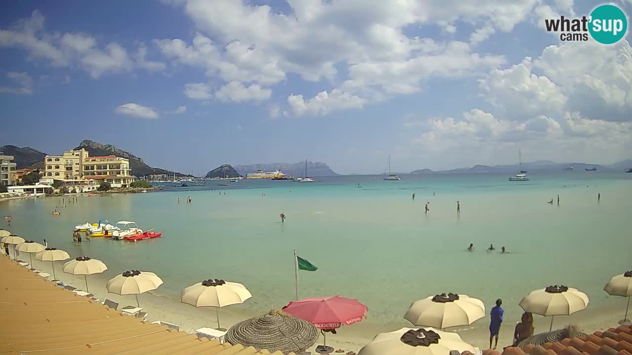 Web kamera Terza Spiaggia Golfo Aranci – Pogled uživo na plažu
