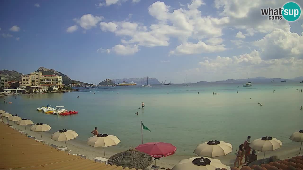 Web kamera Terza Spiaggia Golfo Aranci – Pogled uživo na plažu