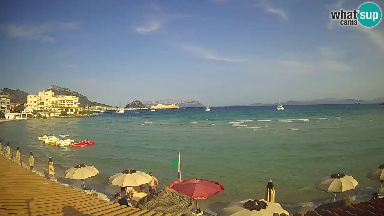 Webcam Terza Spiaggia Golfo Aranci – Vista mare in diretta