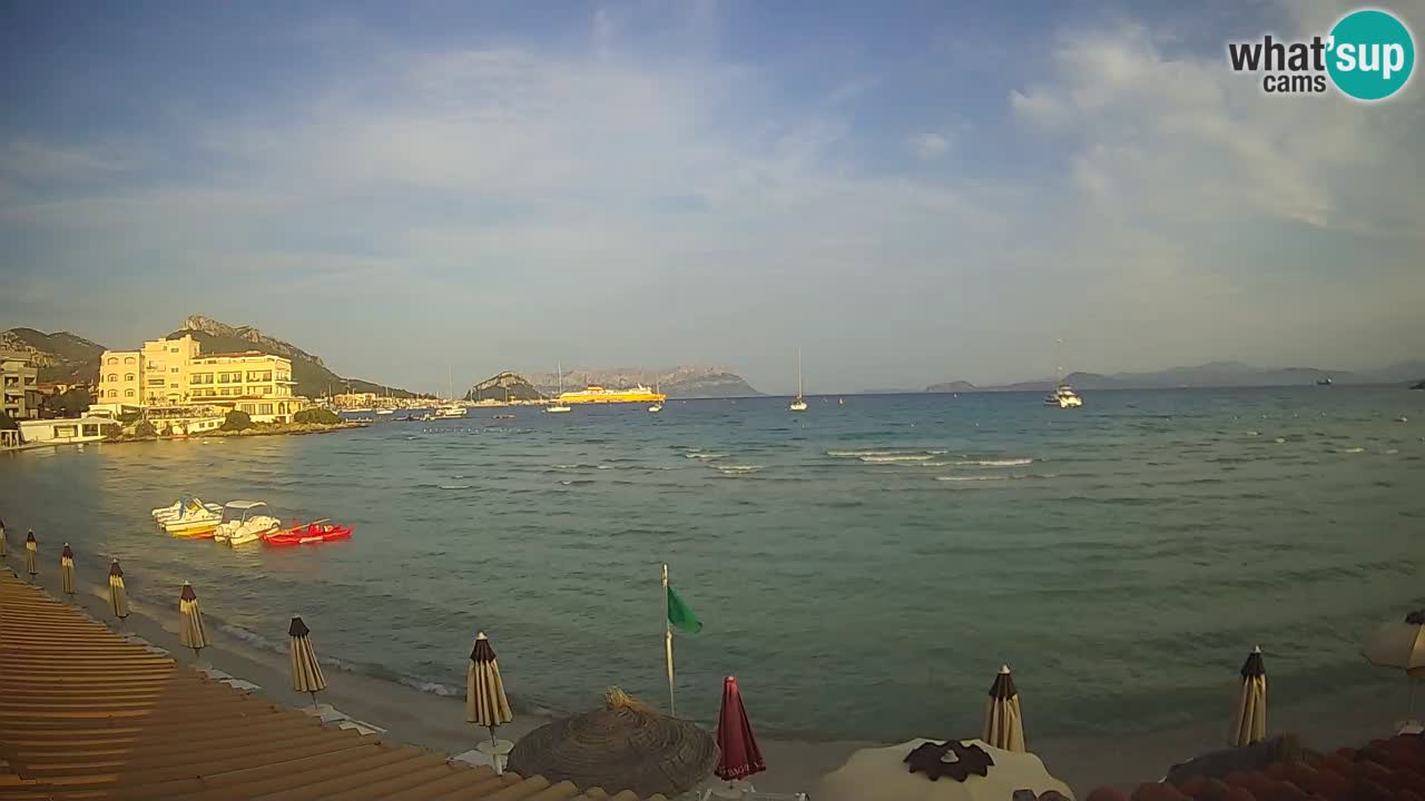 Webcam Terza Spiaggia Golfo Aranci – Vista mare in diretta