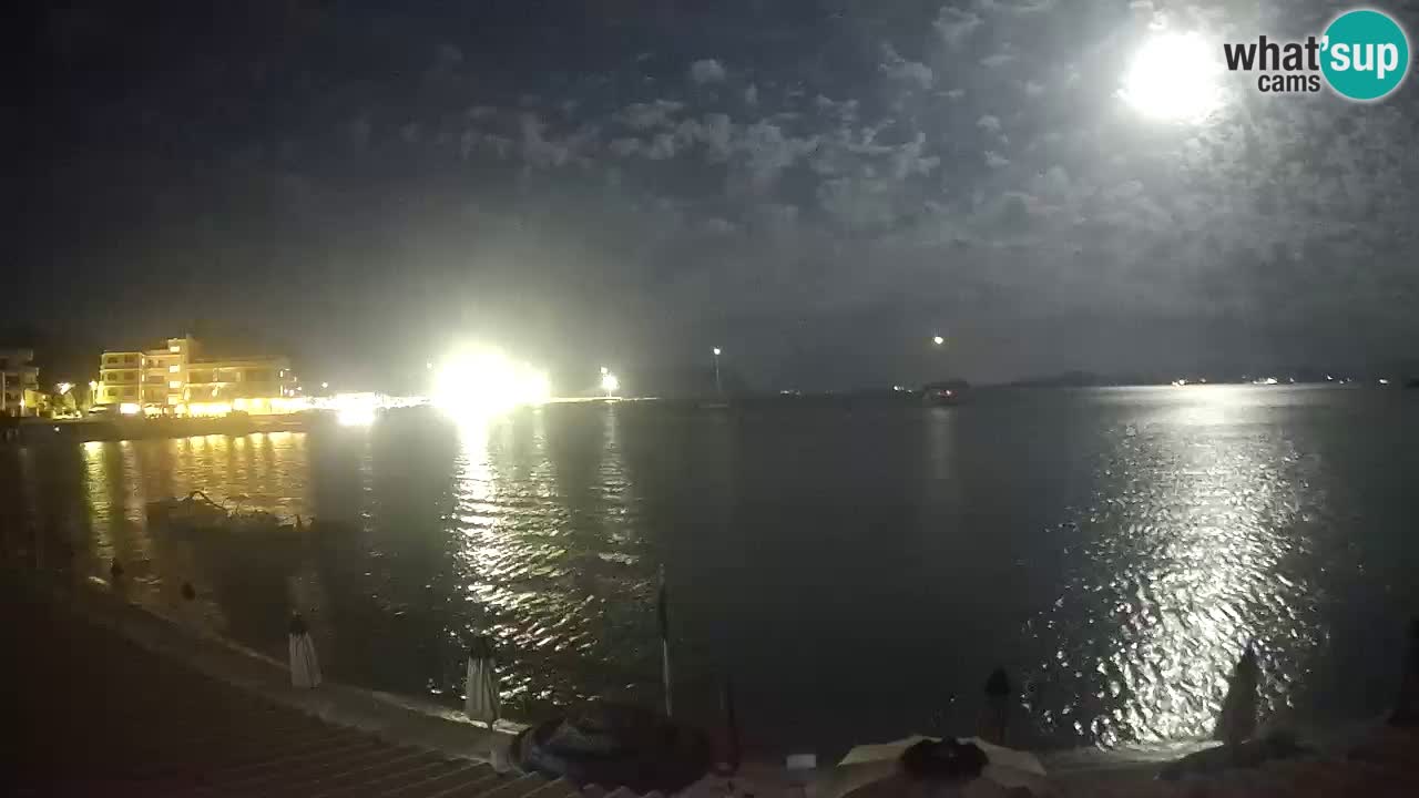 Webcam Terza Spiaggia Golfo Aranci – Liveblick auf den Strand