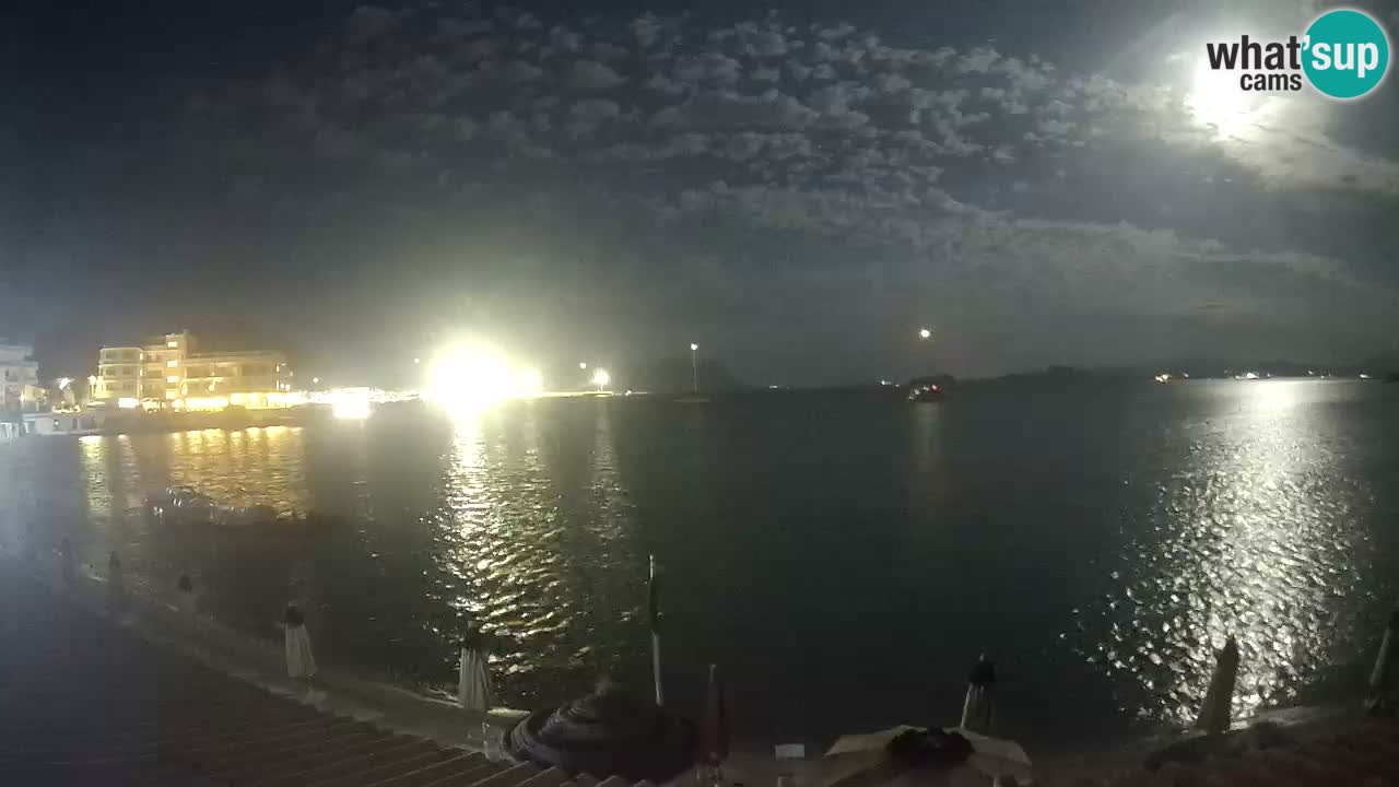 Webcam Terza Spiaggia Golfo Aranci – Liveblick auf den Strand