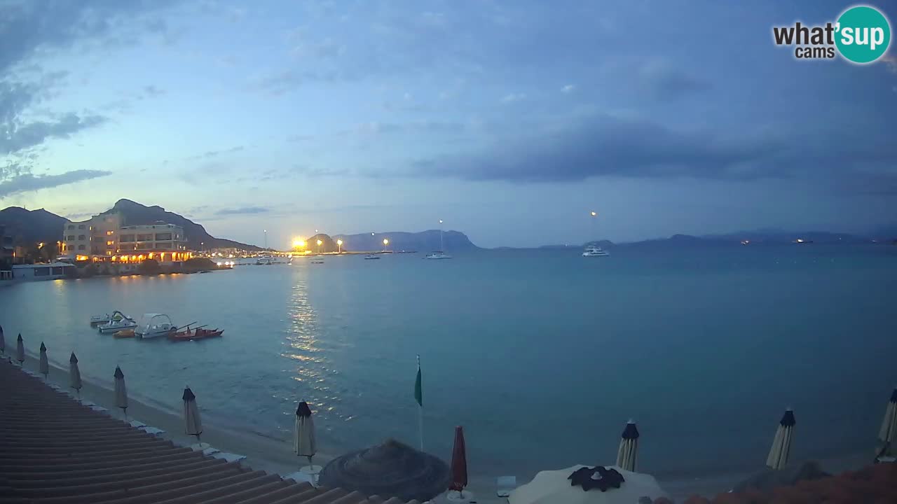 Webcam Terza Spiaggia Golfo Aranci – Vista en directo de la playa