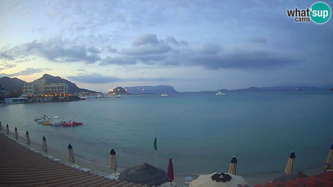 Webcam Terza Spiaggia Golfo Aranci – Vue en direct de la plage