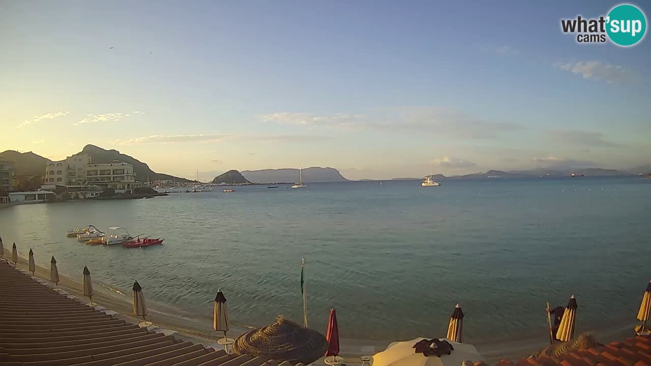 Webcam Terza Spiaggia Golfo Aranci – Vista en directo de la playa