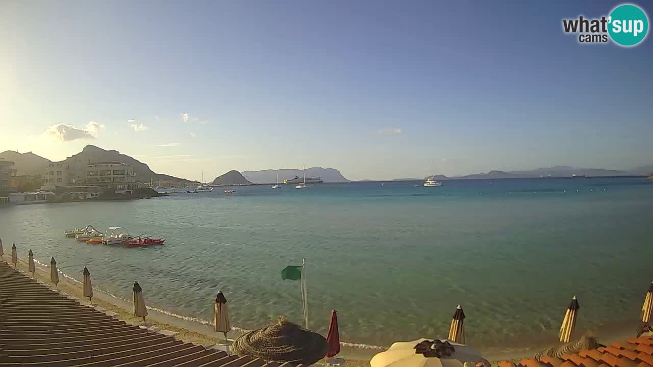Webcam Terza Spiaggia Golfo Aranci – Vista en directo de la playa