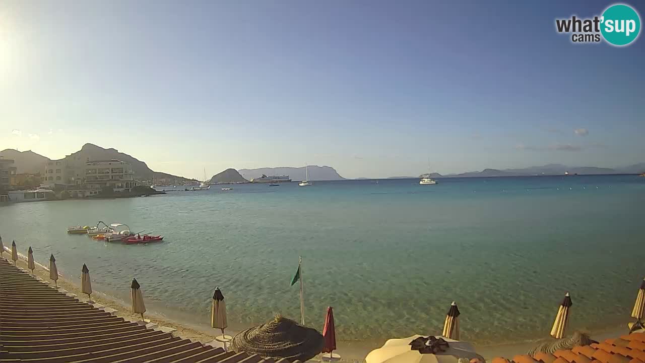 Webcam Terza Spiaggia Golfo Aranci – Vista en directo de la playa